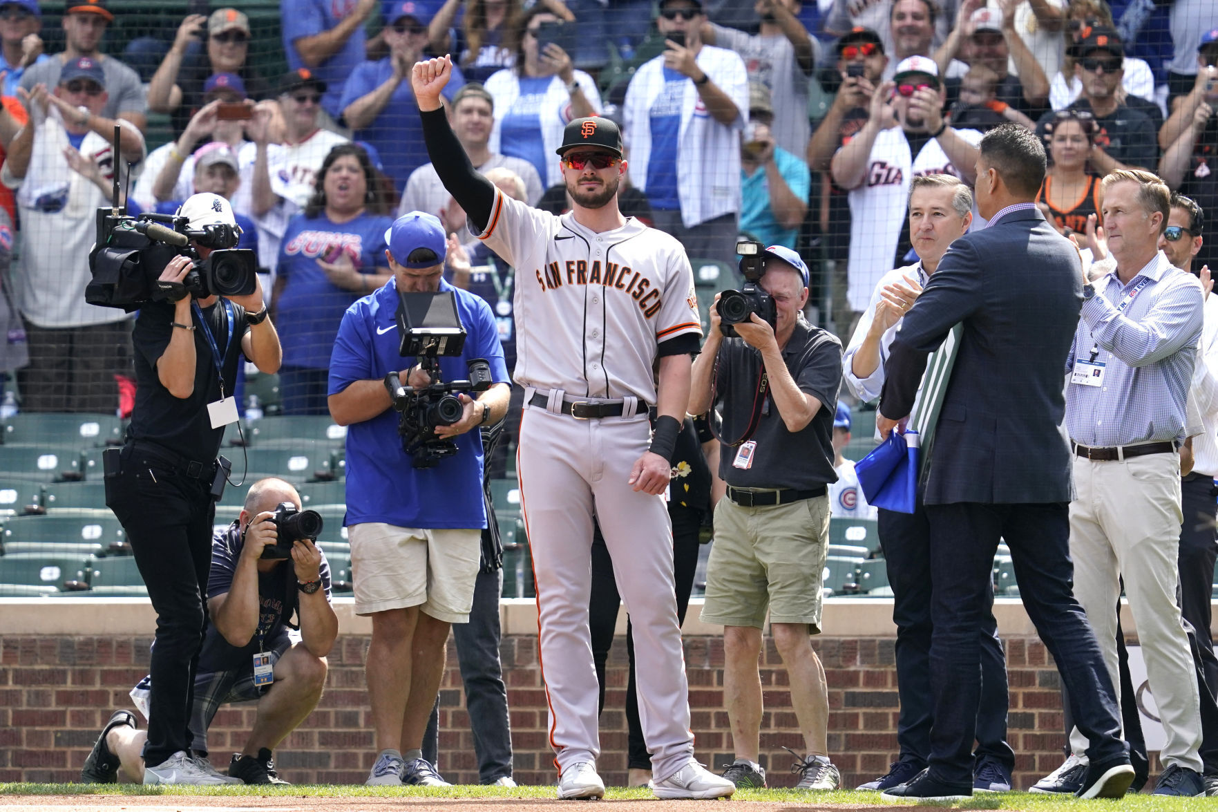 Giants Cubs Baseball
